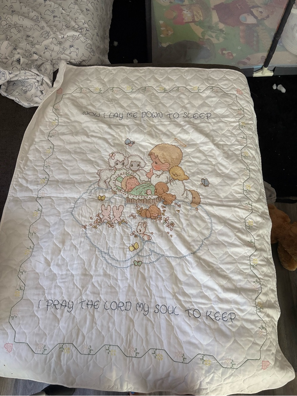 Precious moments “now lay me down to sleep” vintage
